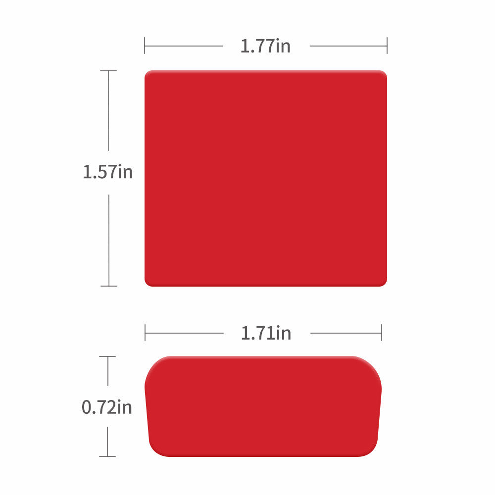 Spare Front and Rear Adhesive Pads Stickers for A129 Series