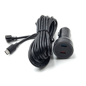 VIOFO D6000 Type-C Dual USB Cigarette Car Charger for A329/A329S/A229 Ultra Dashcam