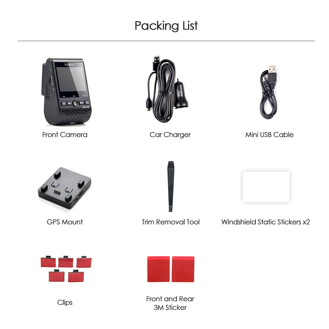 VIOFO A129 Pro Ultra 4K Wi-Fi GPS Front Dash Camera