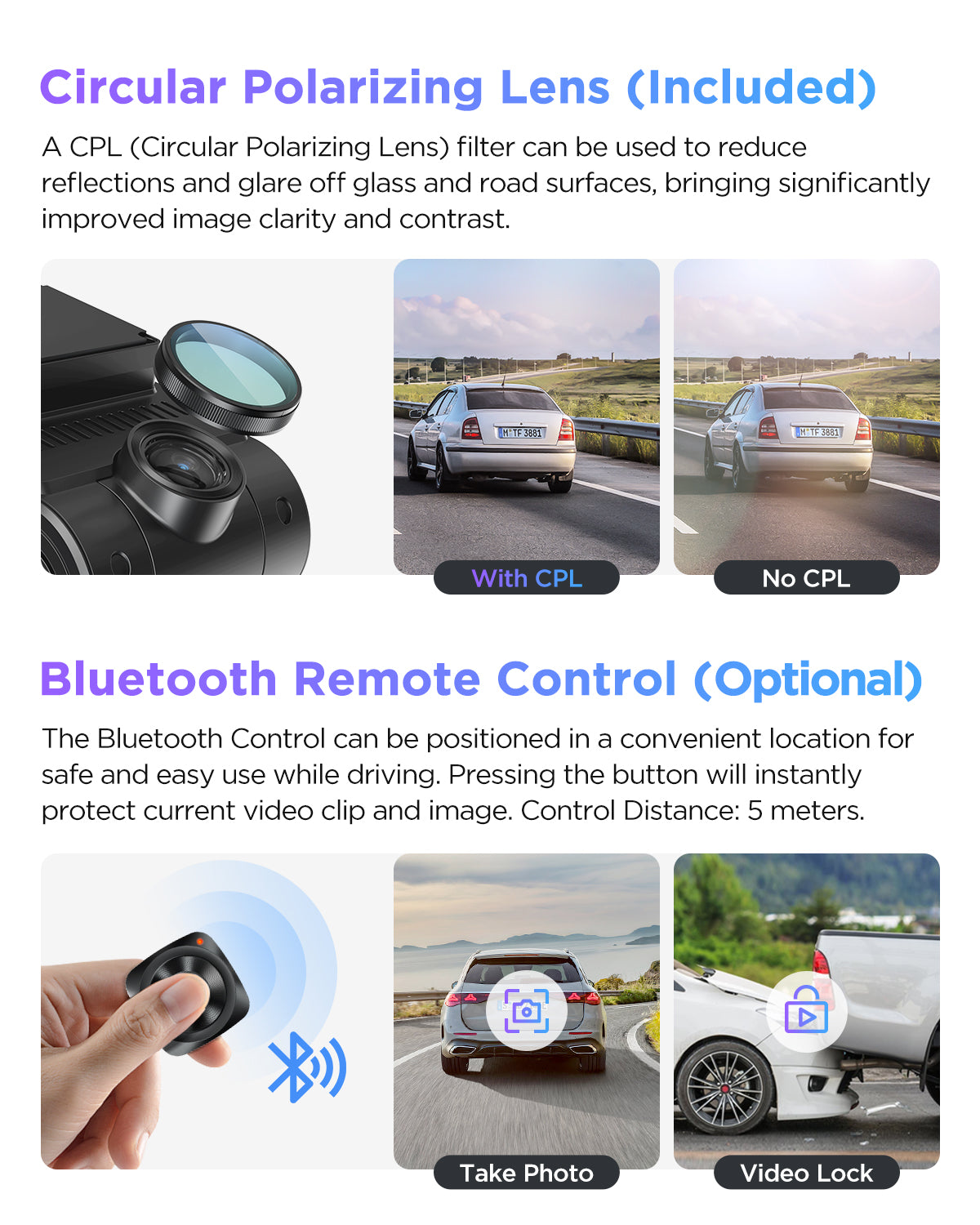 VIOFO A229 Pro 1CH 4K HDR Front Dash Cam with Sony STARVIS 2 IMX678 8MP Sensor Super Night Vision Voice Control 5GHz WiFi GPS