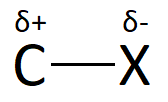 Halogenoalkanes, C-X bond polarity halogenoalkanes, StudySmarter