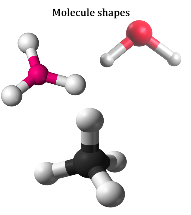 Physical Chemistry, molecule shapes, StudySmarter